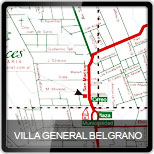 Mapa Villa General Belgrano